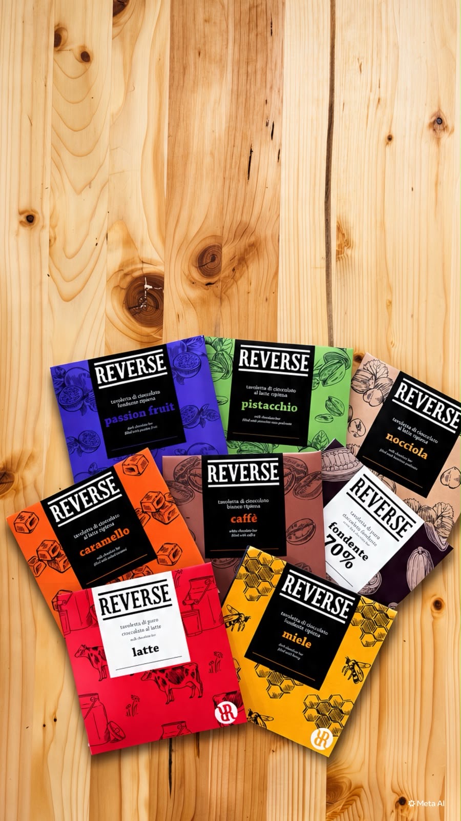 Reverse, Chocolate between social value and passion for the raw material