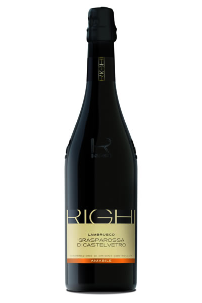 LAMBRUSCO GRASPAROSSA RIGHI AMABILE (SWEET)