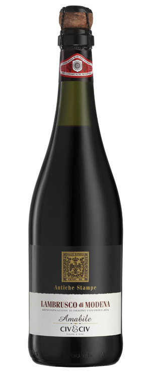 LAMBRUSCO AMABILE CIV E CIV 0.75 (SWEET)