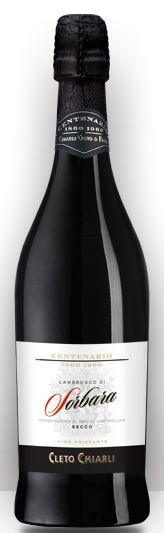 LAMBRUSCO SORBARA SECCO CHIARLI CENT. (DRY)